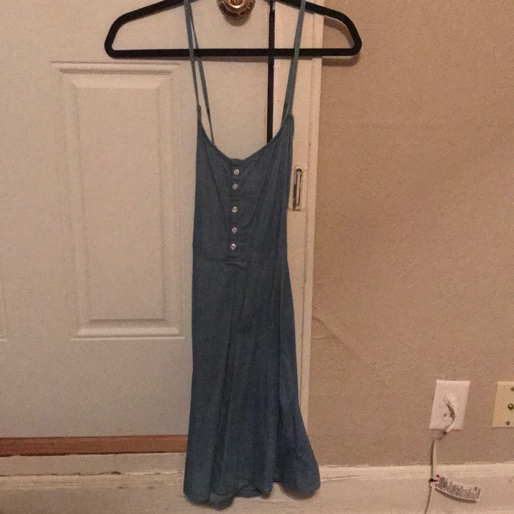 Simple jean summer dress